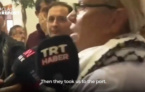 Thumbnail preview image for the video titled: Activists testimony: "Ben-Gvir came. They locked us in animal cages, forcing us into cramped spaces.“Drink from the toilet,” they said. We were starved for 36–40 hours."