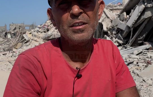 Thumbnail preview image for the video titled: Residents of Khan Younis return to their ruined hometown