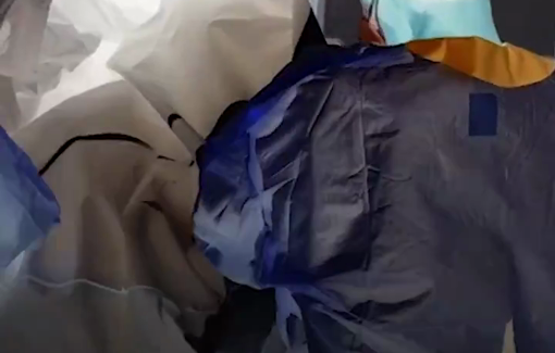 Thumbnail preview image for the video titled: The Red Cross has handed over to the Palestinian side 30 bodies bearing “signs of abuse and beating"