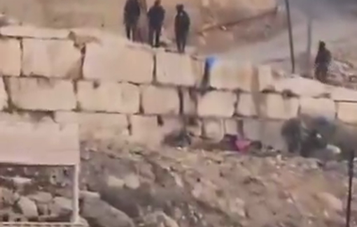 Thumbnail preview image for the video titled: Israeli forces harassing the family of the 11 y/o child Muhammad Al-Hallaq they killed in Al-Rihiya three days ago