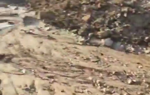 Thumbnail preview image for the video titled: Israeli forces sealed off the main entrance to the city of Tubas