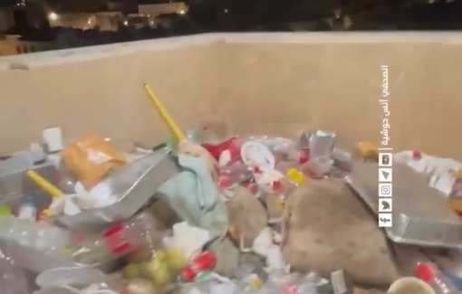 Thumbnail preview image for the video titled: Israeli soldiers vandalize a building near Jenin after turning it into a military barracks