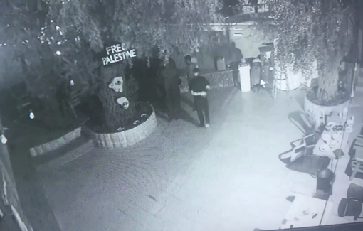 Thumbnail preview image for the video titled: Israeli soldiers raided the house of the Palestinian activist Issa Amro in Tal Rumieda (Hebron/ Al Khalil)