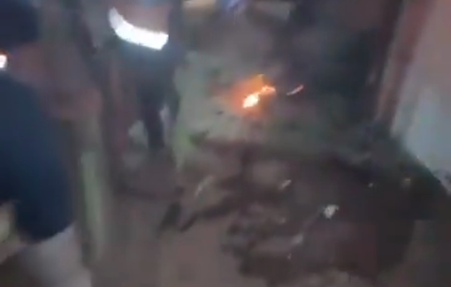 Thumbnail preview image for the video titled: Rescue efforts from a ceasefire violation in Nuseirat