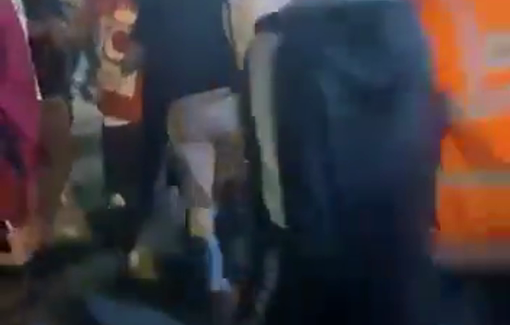 Thumbnail preview image for the video titled: Rescue of the victims after the Israeli strike on Ain al Hilweh refugee camp