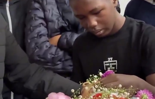 Thumbnail preview image for the video titled: The farewell of Sami Mashaikh, 16 y/o, sniped by Israeli soldiers during a raid on Kafr Aqab