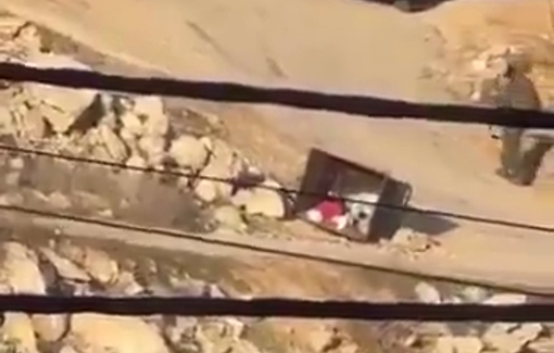 Thumbnail preview image for the video titled: *Operation Five Stones": mass arrest in Jenin by Israeli troops