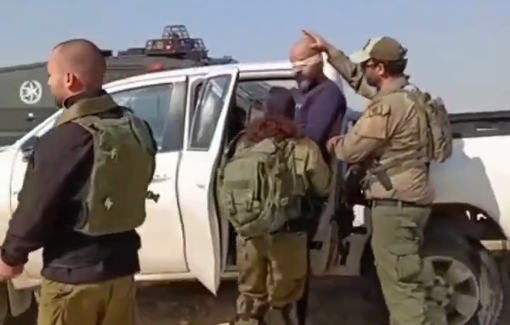 Thumbnail preview image for the video titled: Mohammad Ballal, the brother of Hamdan Ballal, the Oscar winner, was arrested from his home in Susiya