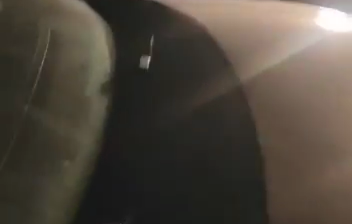 Thumbnail preview image for the video titled: Israeli settlers blocked the road to prevent Palestinian residents from reaching their home in the village of Umm Safa