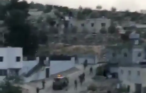 Thumbnail preview image for the video titled: Israeli forces raided homes and imposed a lockdown on civilians in Tuwani / Masafer Yatta