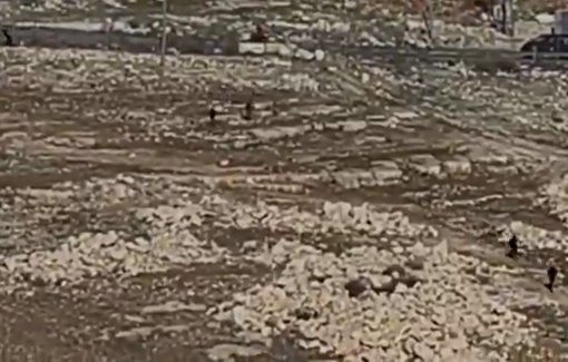 Thumbnail preview image for the video titled: An Israeli settler shot dead the Palestinian youth Moheeb Jibril (16) near the village of Tuqu'