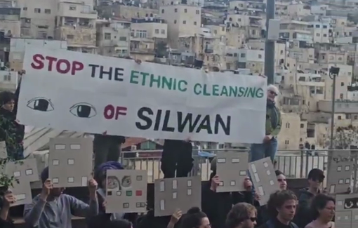 Thumbnail preview image for the video titled: Stop ethnic cleansing in Silwan