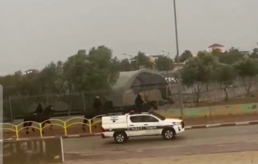 Thumbnail preview image for the video titled: For the third consecutive day, Israeli police storm the village of Tarabin al-Sana’ and impose a cordon