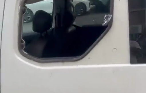 Thumbnail preview image for the video titled: The car of pregant Hanan Abu Shehadeh vandalized in Jaffa a week after being assaulted by settlers