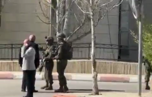 Thumbnail preview image for the video titled: The Israeli forces raid Bir Zeit university, injuring dozens of students on the campus