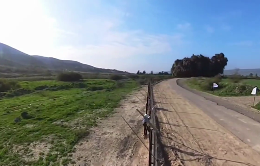 Thumbnail preview image for the video titled: Israel blows up the mine fields in the Jordan Valley as it prepares to build a wall on its Jordan border