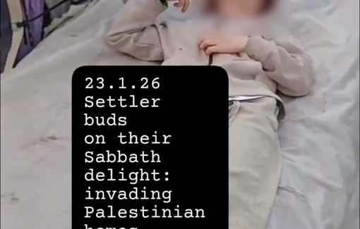 Thumbnail preview image for the video titled: Shabbat pleasure: underage settlers invading homes in Khirbet Ein al-Hilweh