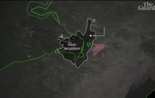 Thumbnail preview image for the video titled: How Israel is planning to build an ‘apartheid road’ to bury the idea of a Palestinian state