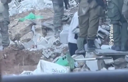 Thumbnail preview image for the video titled: Elisha Gangte : footage of war crimes. 1. Civilians as human shields