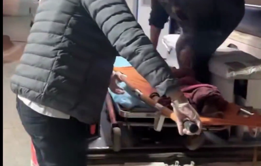 Thumbnail preview image for the video titled: Several killed and wounded as a result of an Israeli airstrike on a residential building, west of Gaza City