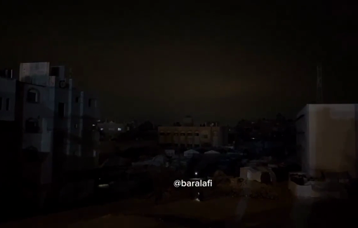 Thumbnail preview image for the video titled: At around 1 a.m. local time, Israel bombed a home in the middle of Khan Younis