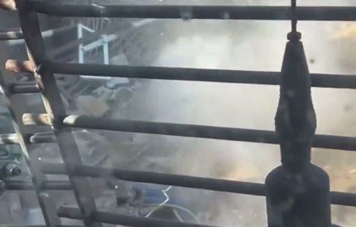 Thumbnail preview image for the video titled: Elisha Gangte : footage of war crimes15. Killing livestock after running over them