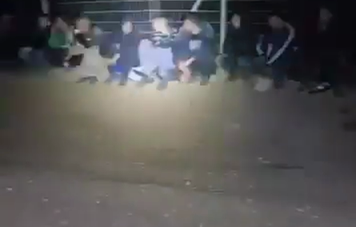 Thumbnail preview image for the video titled: Israeli forces abduct dozens of workers from the West Bank