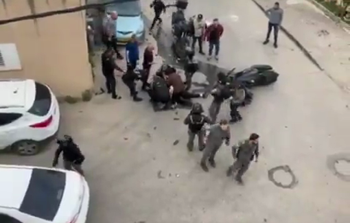 Thumbnail preview image for the video titled: Israeli Border police killed a 18-year-old Ahmed Mohammad Ashqar from the town of Kabul