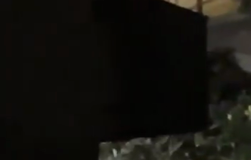 Thumbnail preview image for the video titled: During their raid in Beit Furik, Israeli forces detonated and explosive