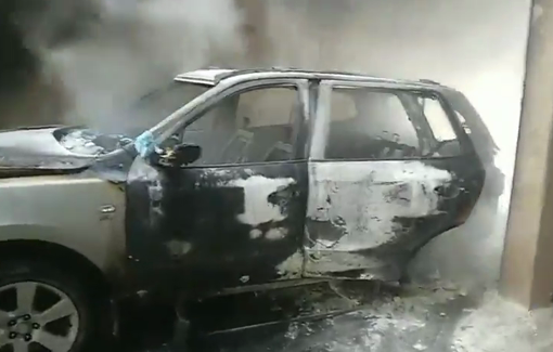 Thumbnail preview image for the video titled: Dozen of armed settlers carried out a pogrom in Jalud