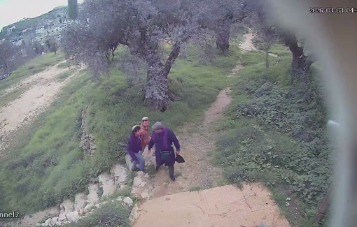 Thumbnail preview image for the video titled: For the Purim holiday, Israeli settlers attacked the activist Issa Amaro in Hebron