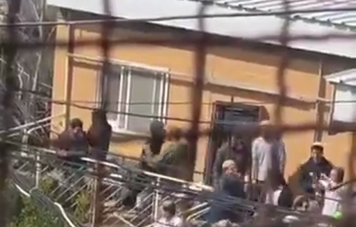 Thumbnail preview image for the video titled: For the Purim holiday, Israeli settlers invaded the activist Issa Amro neighborhood in Hebron