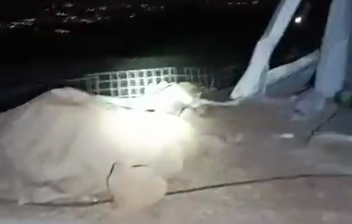 Thumbnail preview image for the video titled: Following the establishment of a "closed military zone", settlers destroyed the house of one Bedouin family in Duma