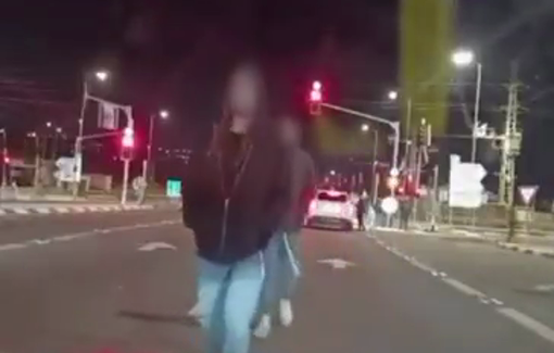 Thumbnail preview image for the video titled: The hilltop knights, the militias of Israeli terror, in their free time also abuse Palestinian residents trying to get home