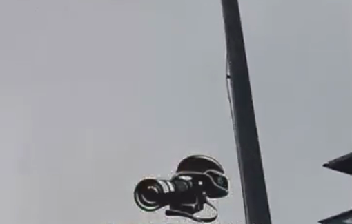 Thumbnail preview image for the video titled: The sound of Israeli warplanes tears through the sky—at first feared as bombs, but they are just dropping threatening flyers