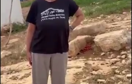 Thumbnail preview image for the video titled: Dozens of Jewish attackers armed with clubs raided the village of Humsa, beating, abusing and torturing the residents