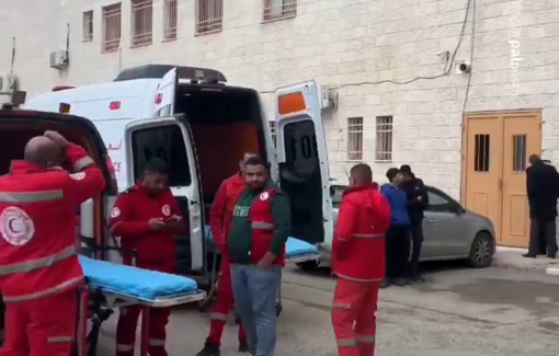Thumbnail preview image for the video titled: Preparations for the transfer of the bodies of the Bani Odeh family from the town of Tammun