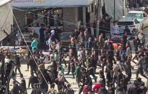 Thumbnail preview image for the video titled: Funeral procession for the Qaddoum brothers killed by Israel-backed militias