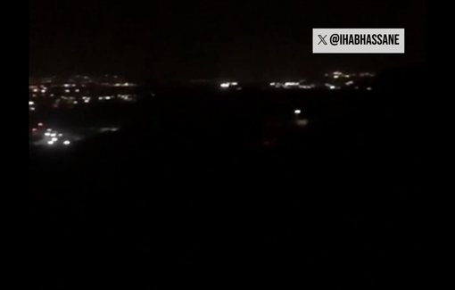 Thumbnail preview image for the video titled: Dozens of armed Israeli settler terrorists are attacking the village of Qusra