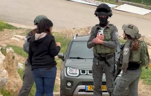 Thumbnail preview image for the video titled: On “Kol Mevaser” settler vehicles organizing for a Passover pogrom on Mukhmas