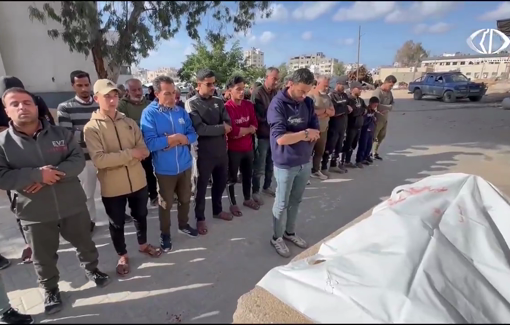 Thumbnail preview image for the video titled: Funeral prayer for 17 y/o Husam Al-Masri killed by Israel in Beit Lahia