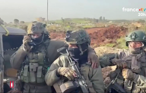 Thumbnail preview image for the video titled: In Southern Lebanon, Israel accused of razing villages