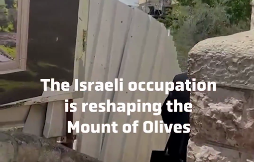 Thumbnail preview image for the video titled: Israeli project to erase Mount of Olives heritage, for recasting it as tourism spot obscuring its history