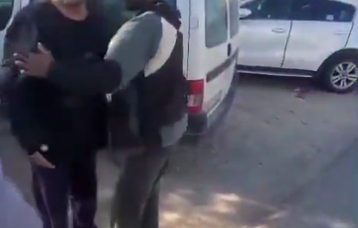 Thumbnail preview image for the video titled: Father of Abdel Halim Hammad released after being arrested in Silwad during the home invasion where is son was executed