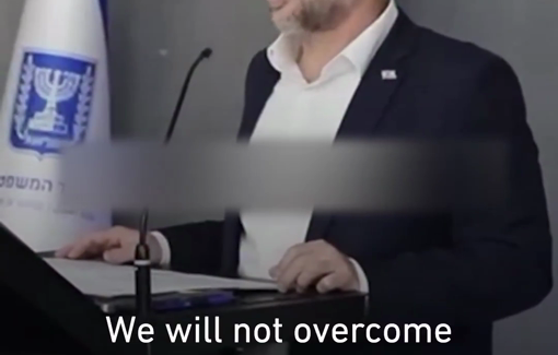 Thumbnail preview image for the video titled: Bzalel Smotrich, “For every explosive drone, ten buildings in Beirut should fall.”