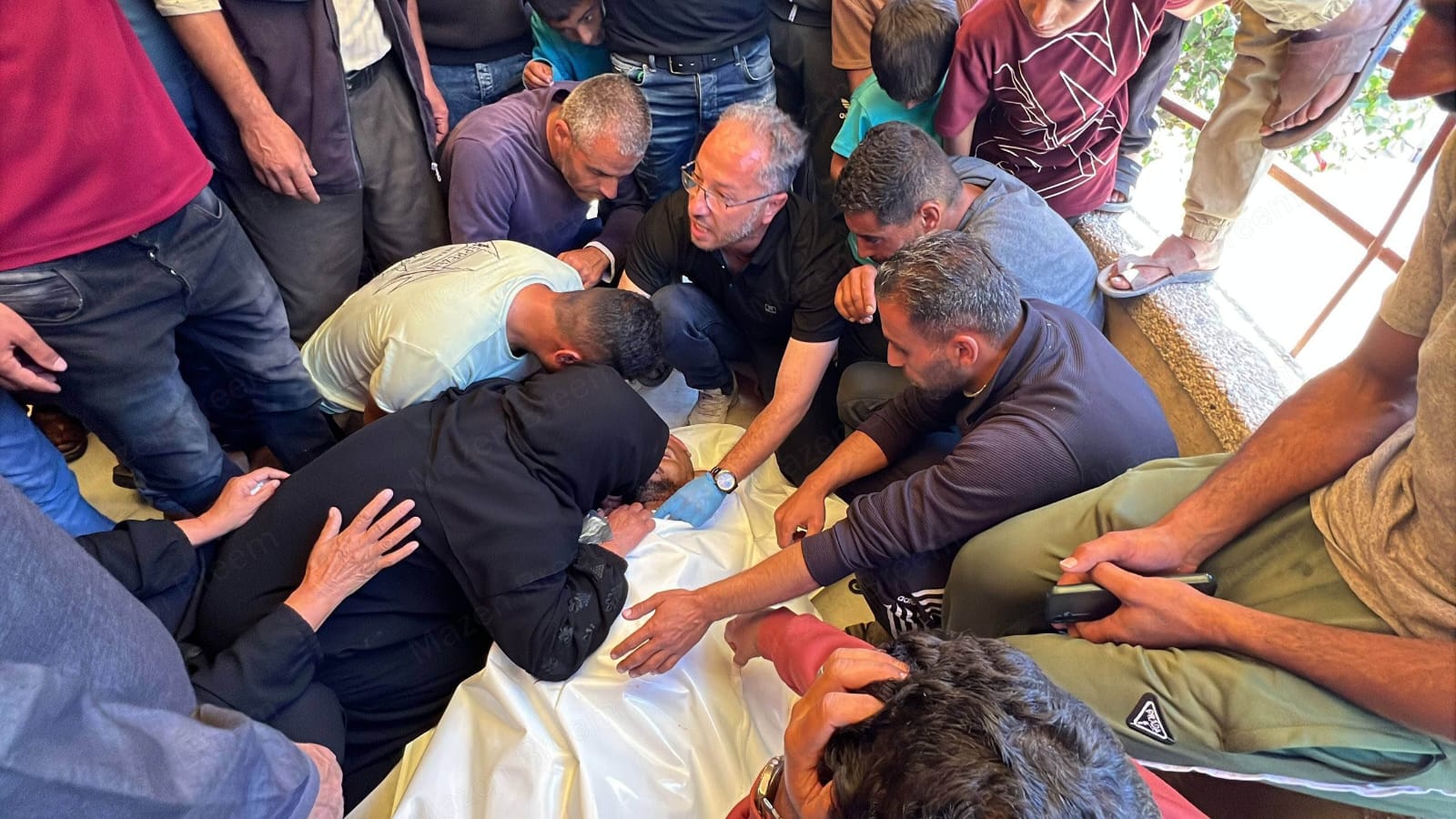 Thumbnail preview image for the video titled: Family mourns shepherd killed in Rafah