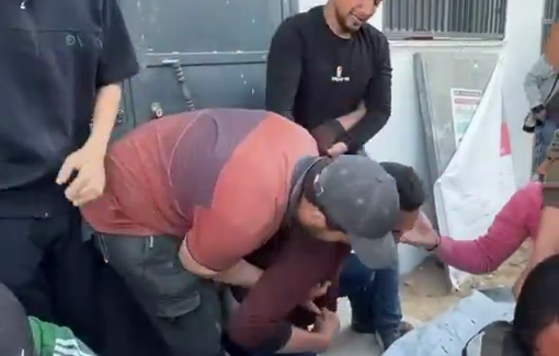 Thumbnail preview image for the video titled: Relatives mourn Loay Basal, the last of his 4 siblings to be killed by Israel