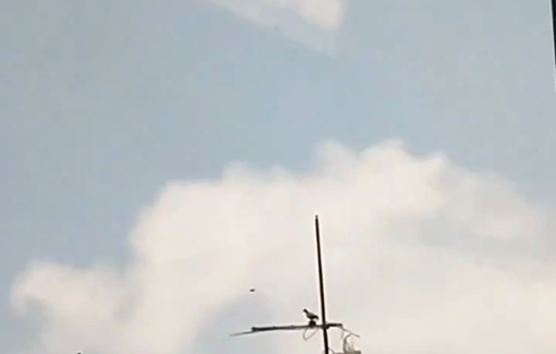 Thumbnail preview image for the video titled: Israeli drone drops a grenades at a site inside Jenin camp