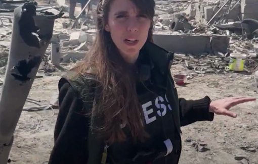 Thumbnail preview image for the video titled: An Israeli airstrike destroyed a dairy products factory in Tamnine, killing several workers sleeping on site