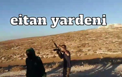 Thumbnail preview image for the video titled: A portrait of sanctioned settler Eitan Yardeni, from the Havat Ma'on outpost